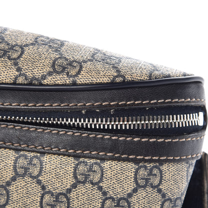 Gucci GG Supreme Monogram Belt Bag Navy 16 of 16