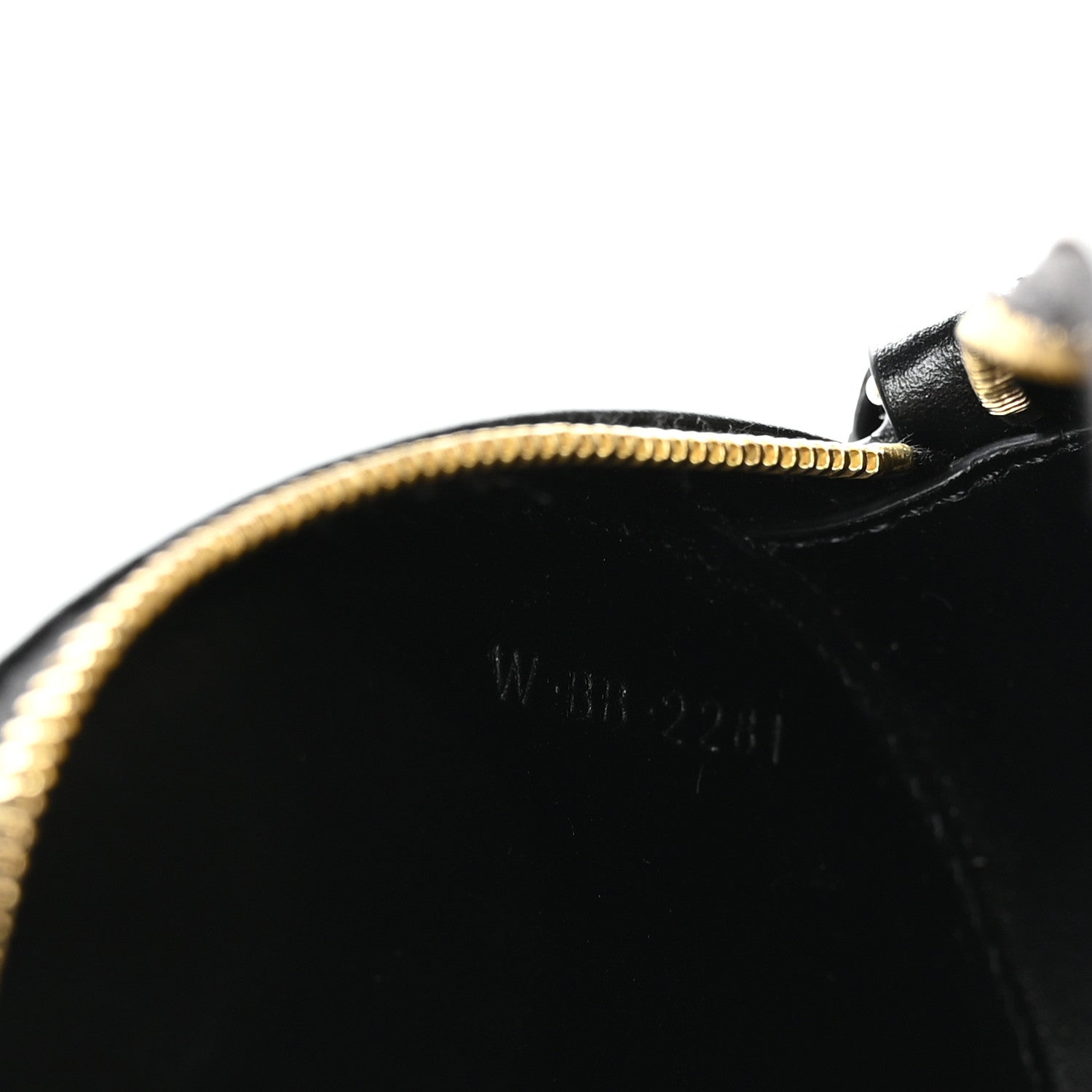 Celine Smooth Calfskin Cuir Small Triomphe Oval Crossbody Purse Black 7 of 10