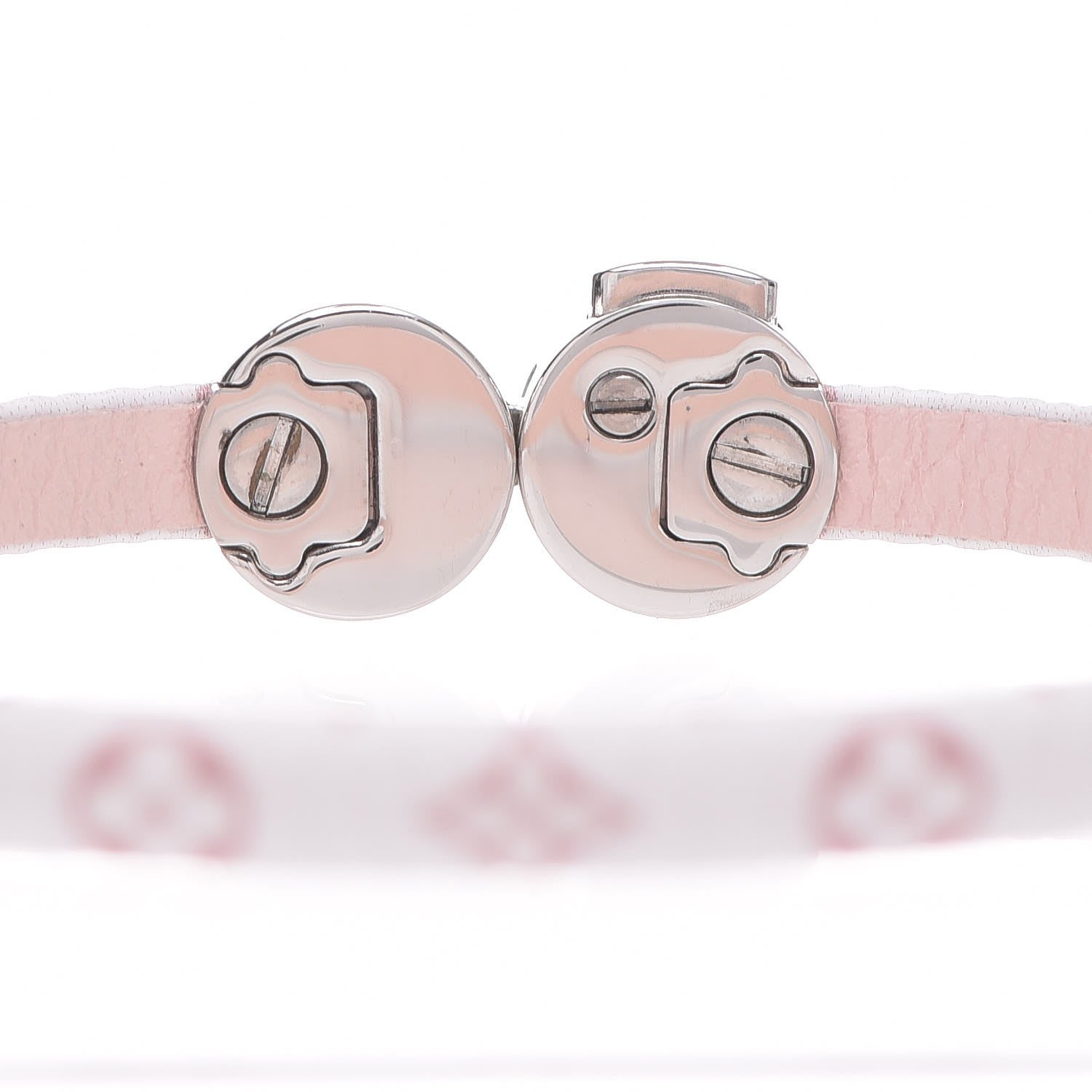 Louis Vuitton Monogram Mini Historic Bracelet 17 White 3 of 6