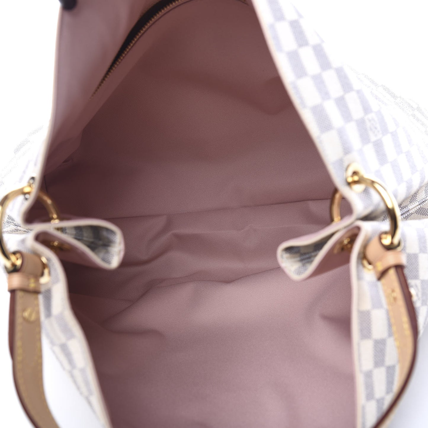 Damier Azur Graceful MM Rose Ballerine