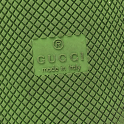 Gucci Demetra GG Supreme Monogram Womens Basket Low Top Sneakers 38.5 Great White Green 8 of 10