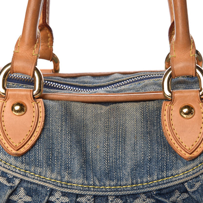 Louis Vuitton Denim Neo Cabby MM Blue 7 of 17