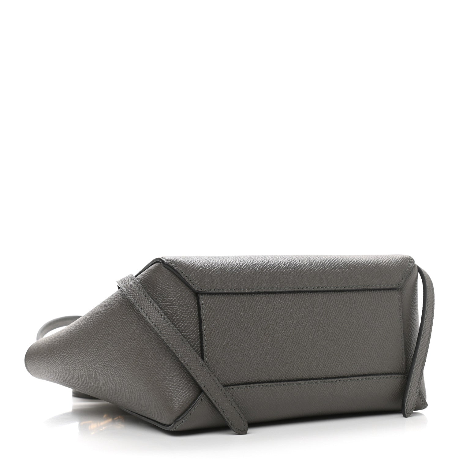 Celine Grained Calfskin Pico Belt Bag Grey 4 of 10