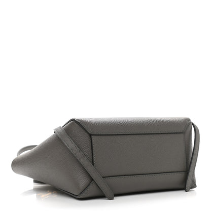 Celine Grained Calfskin Pico Belt Bag Grey 4 of 10