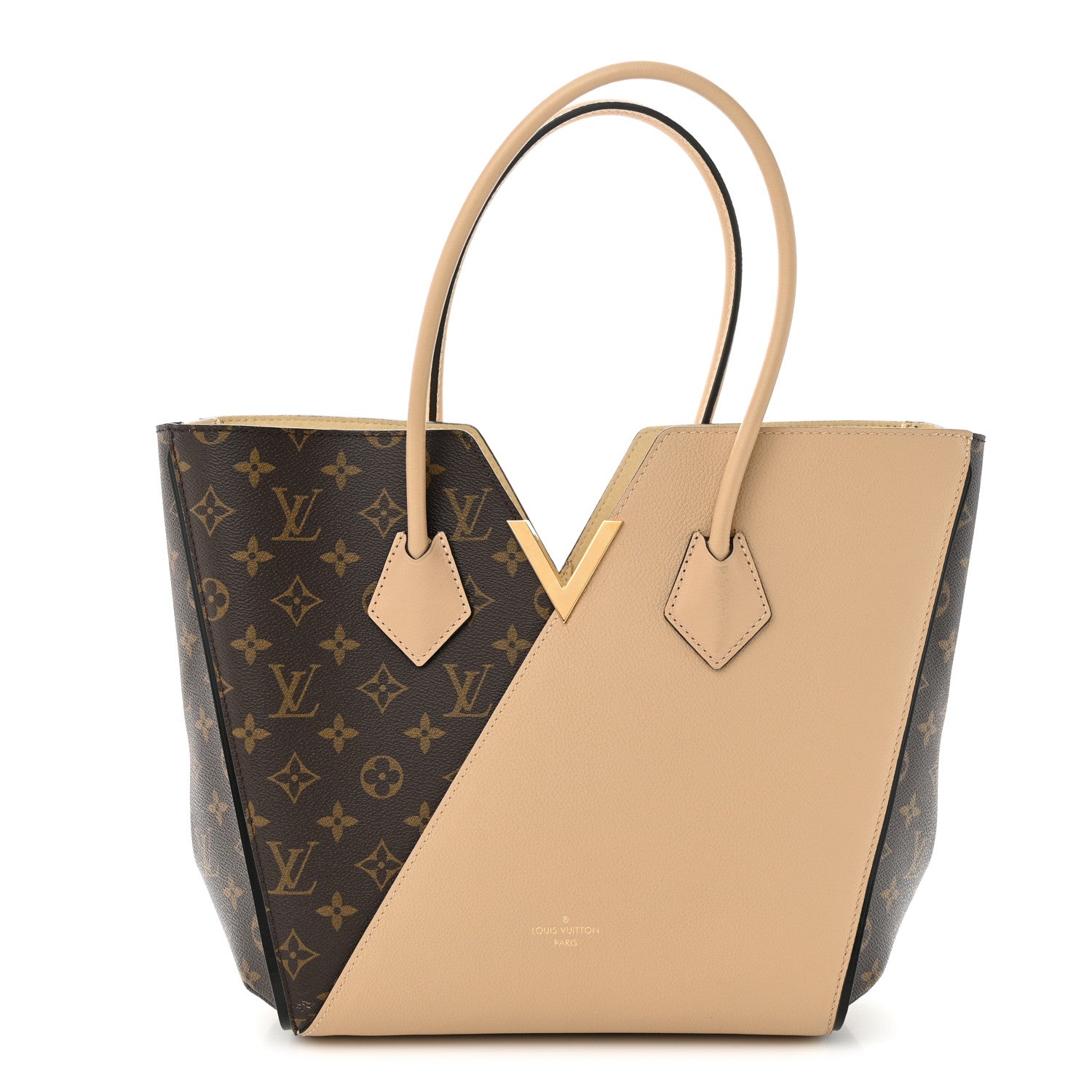 Louis Vuitton Calfskin Monogram Kimono Tote Dune 1 of 10