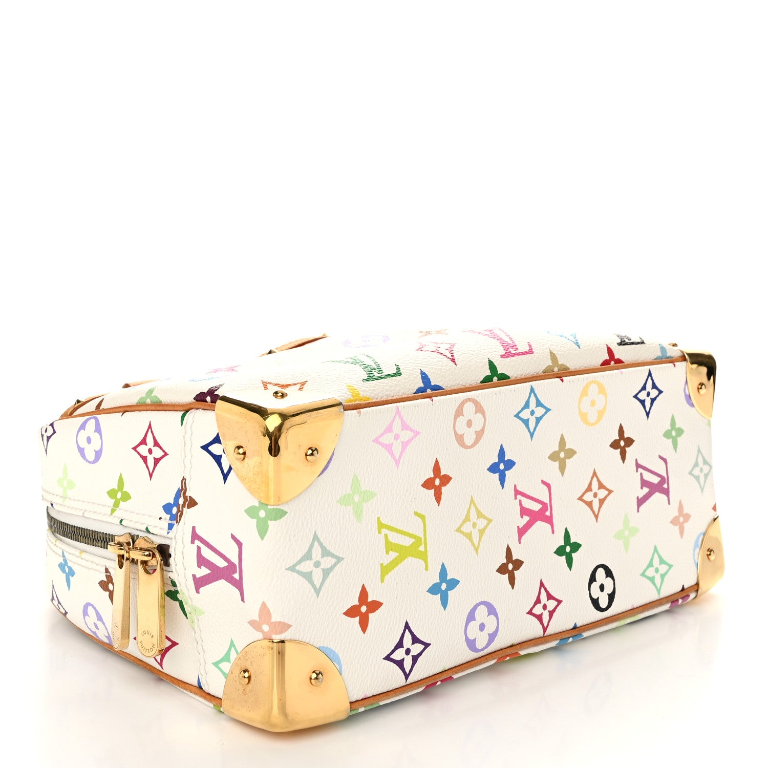 Louis Vuitton Monogram Multicolor Trouville White 4 of 9