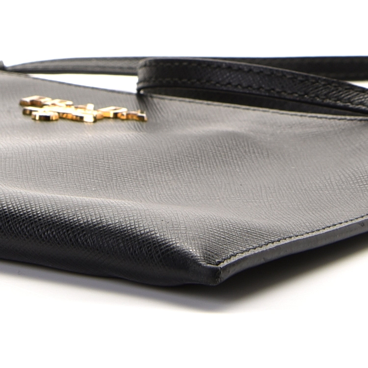 Prada Saffiano Pochette Black 8 of 8
