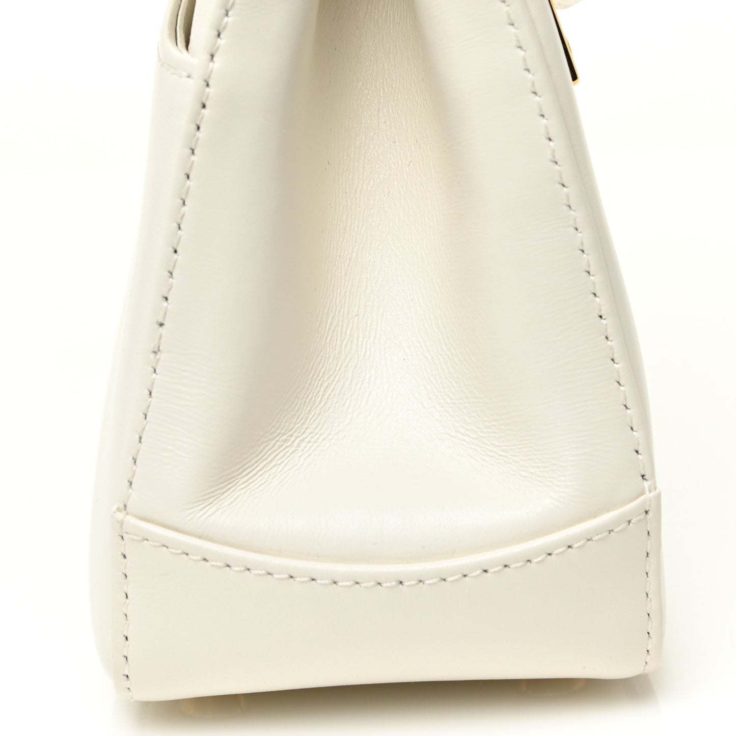 Smooth Calfskin Parisienne Bag Latte