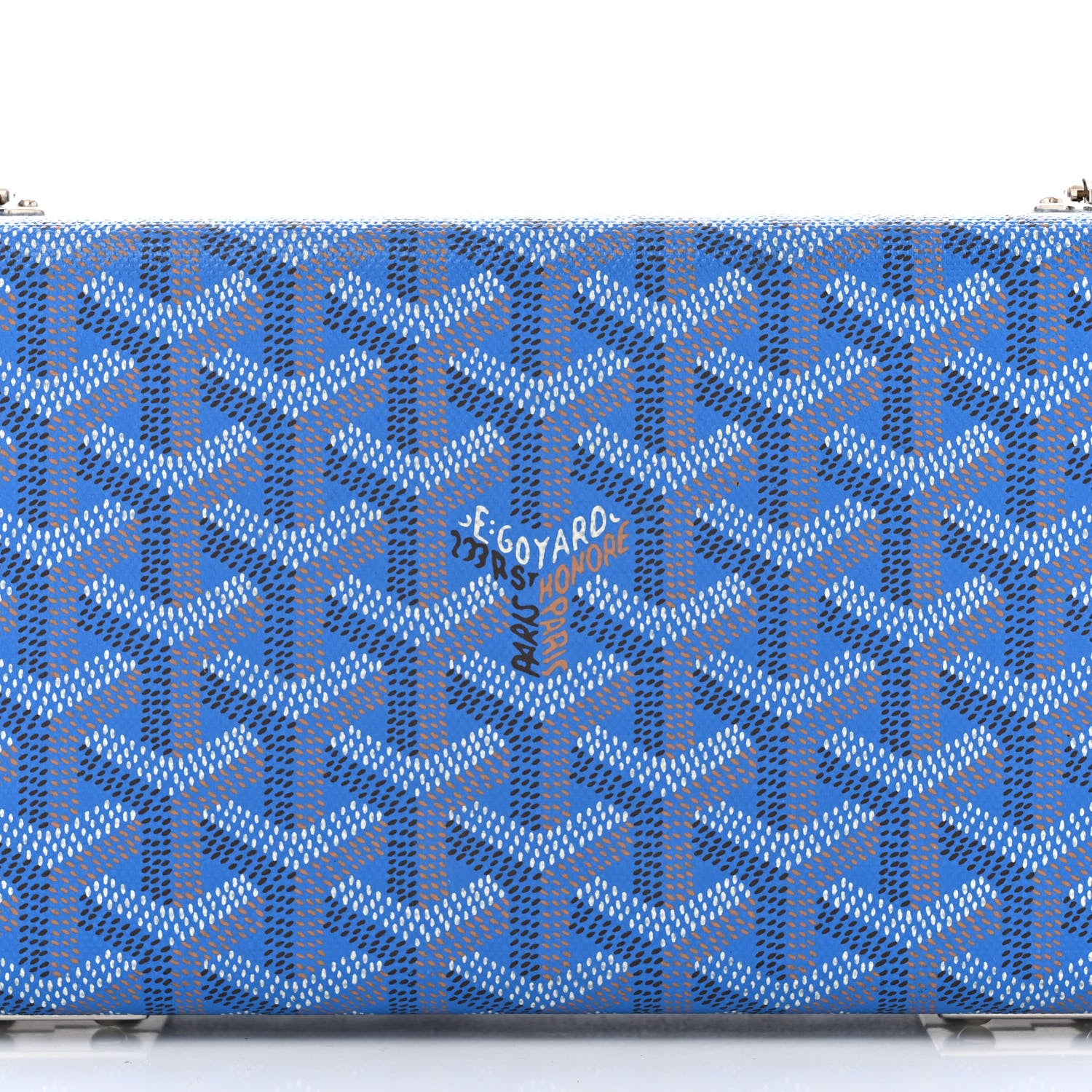 Goyard Goyardine Saint Honore Clutch Sky Blue 8 of 12