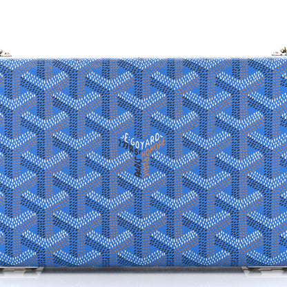 Goyard Goyardine Saint Honore Clutch Sky Blue 8 of 12
