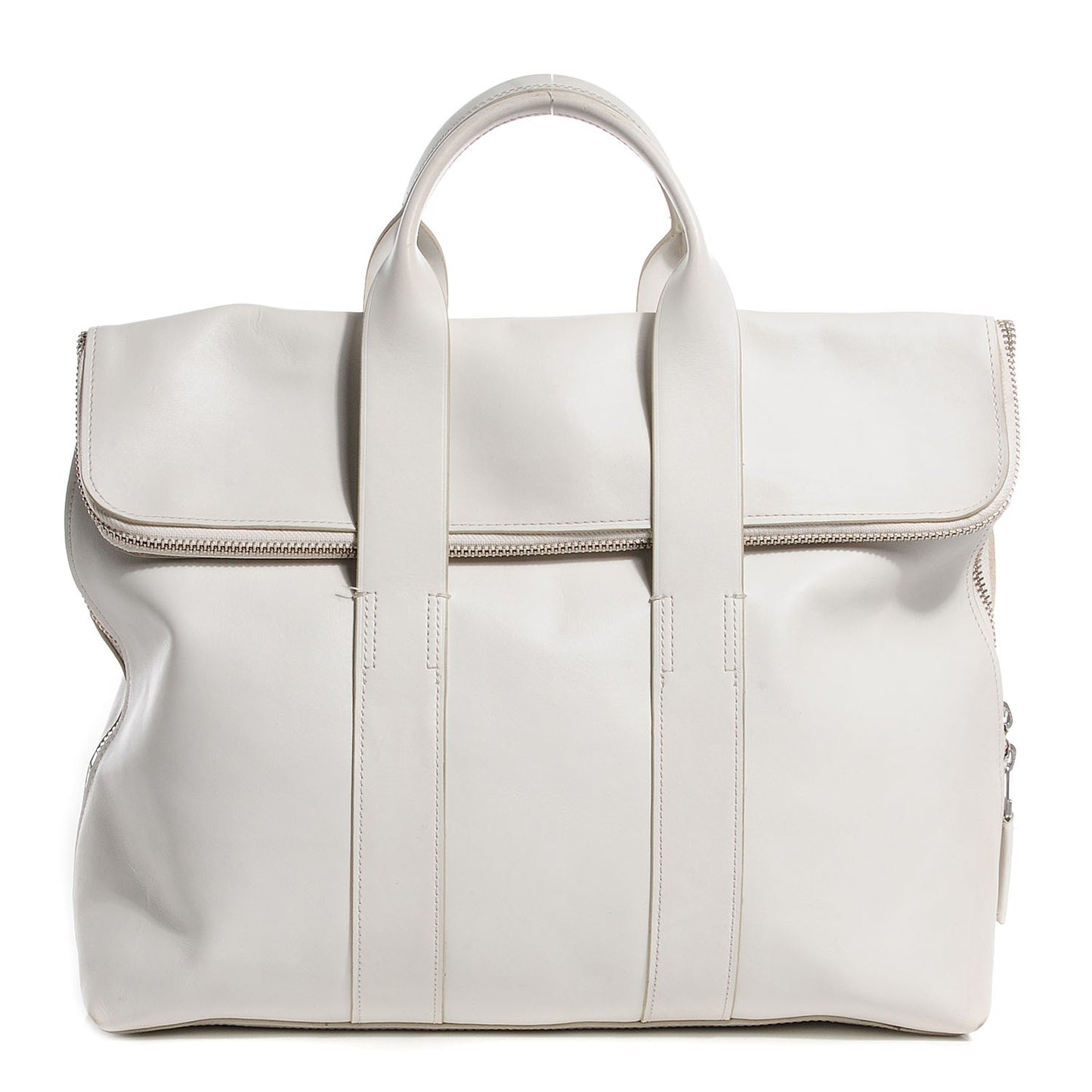 Leather 31 Hour bag White