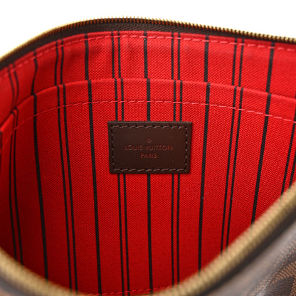 Louis Vuitton Damier Ebene Neverfull MM GM Pochette 6 of 8