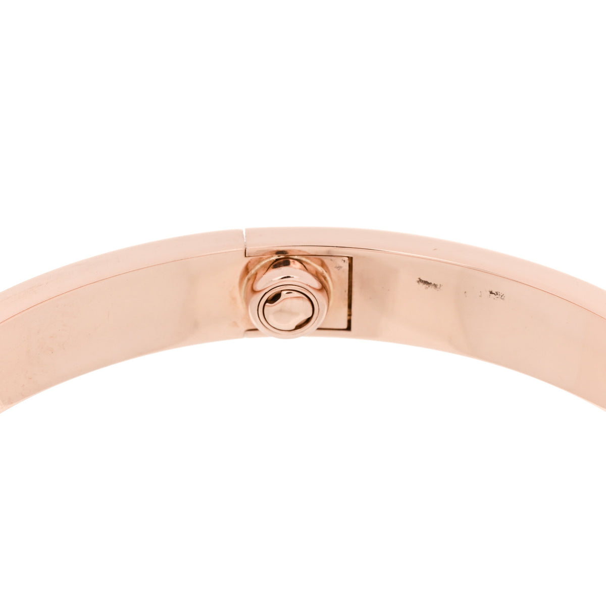 Cartier 18K Pink Gold LOVE Bracelet 17 8 of 9
