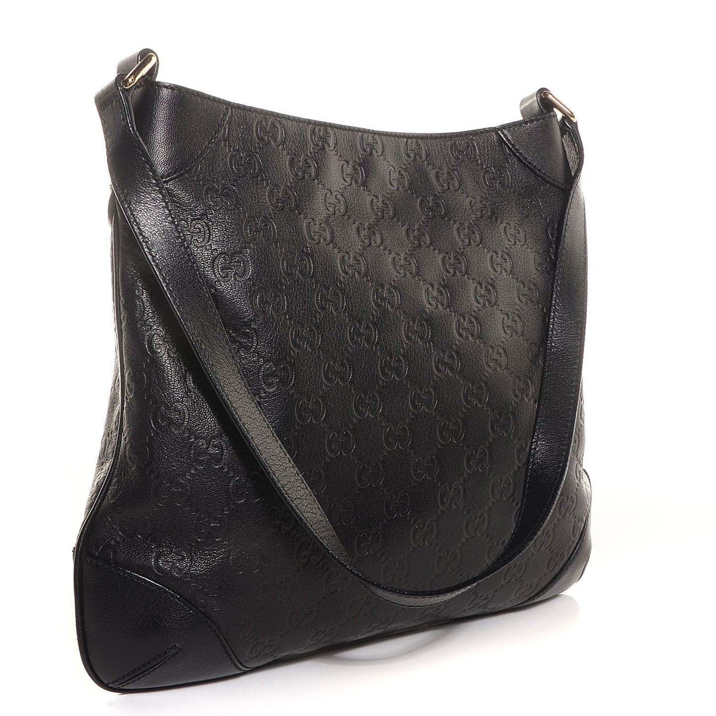 Guccissima Hobo Black