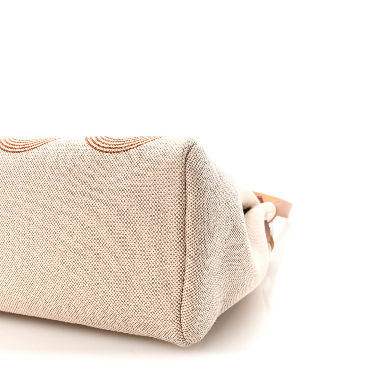 Hermes H Plume Canvas Vache Hunter Circuit 24 Herbag Zip Retourne 31 Naturel 10 of 11