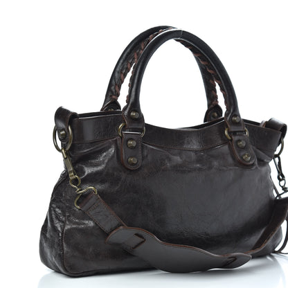 Balenciaga Chevre Classic Hardware First Chocolate 3 of 13