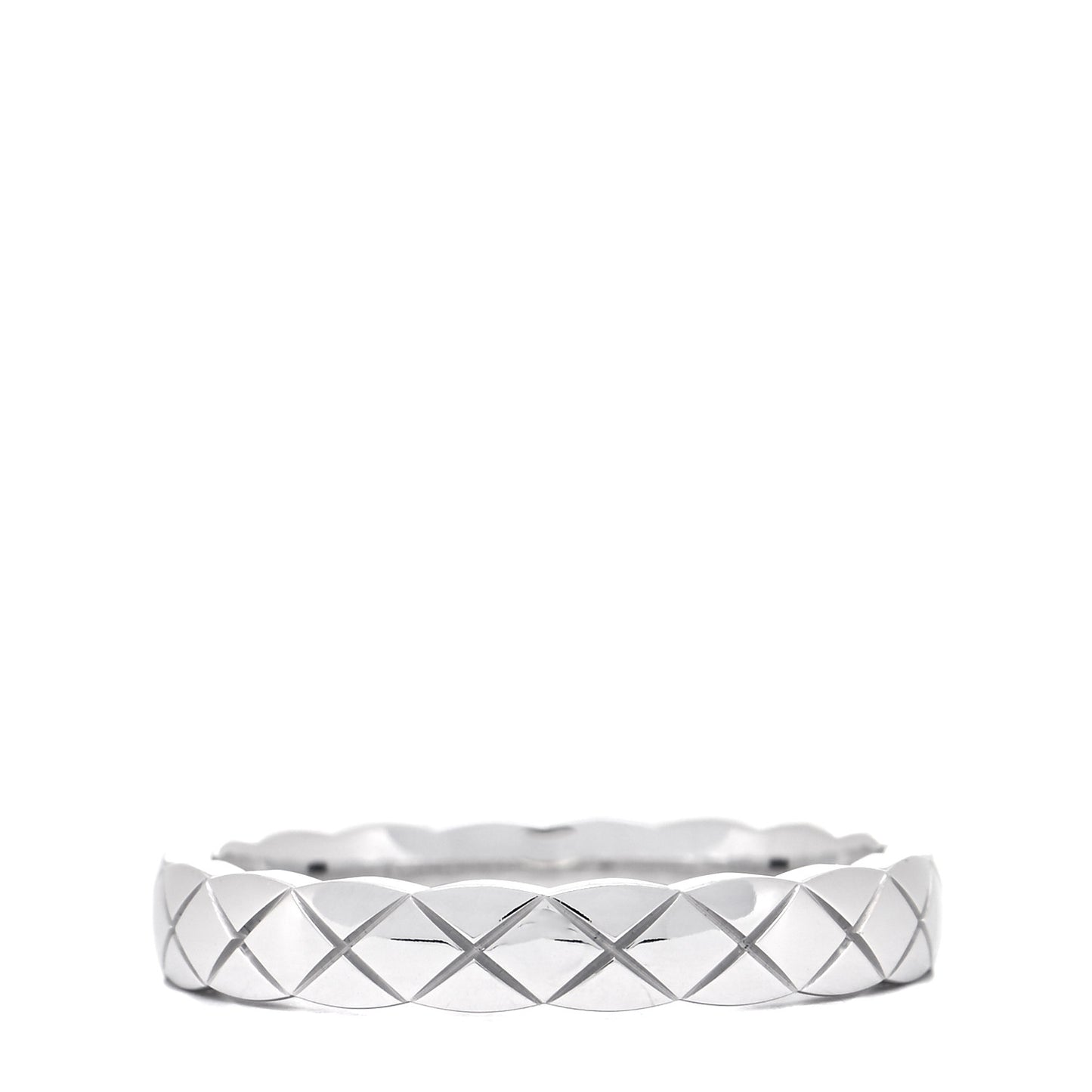 18K White Gold Mini Coco Crush Ring 52 6