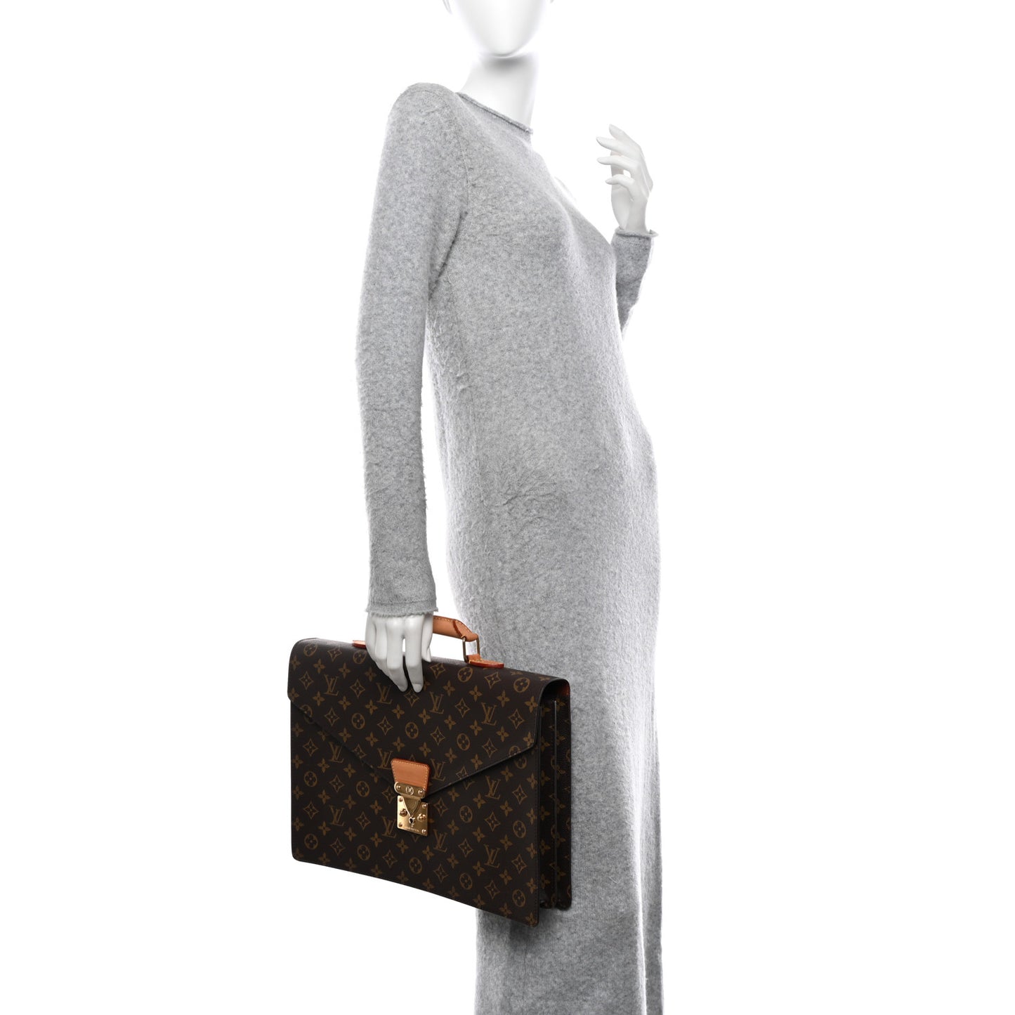 LOUIS VUITTON Monogram Serviette Conseiller Briefcase