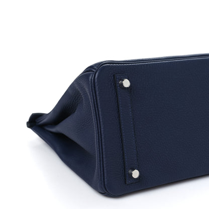 Hermes Togo Birkin 30 Bleu Nuit 9 of 11