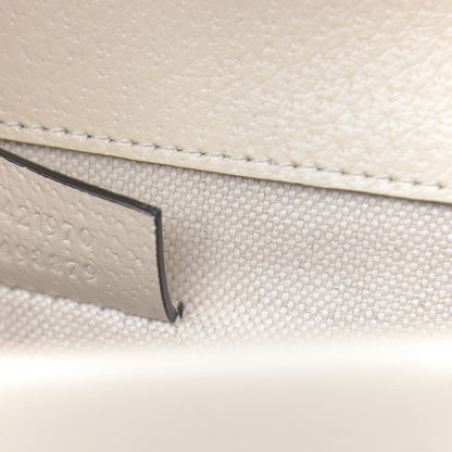 Gucci Textured Calfskin Crystal Mini Dionysus Shoulder Bag Mystic White 7 of 11