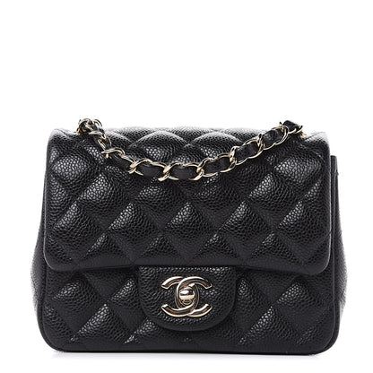 Chanel Caviar Quilted Mini Square Flap Black 1 of 10