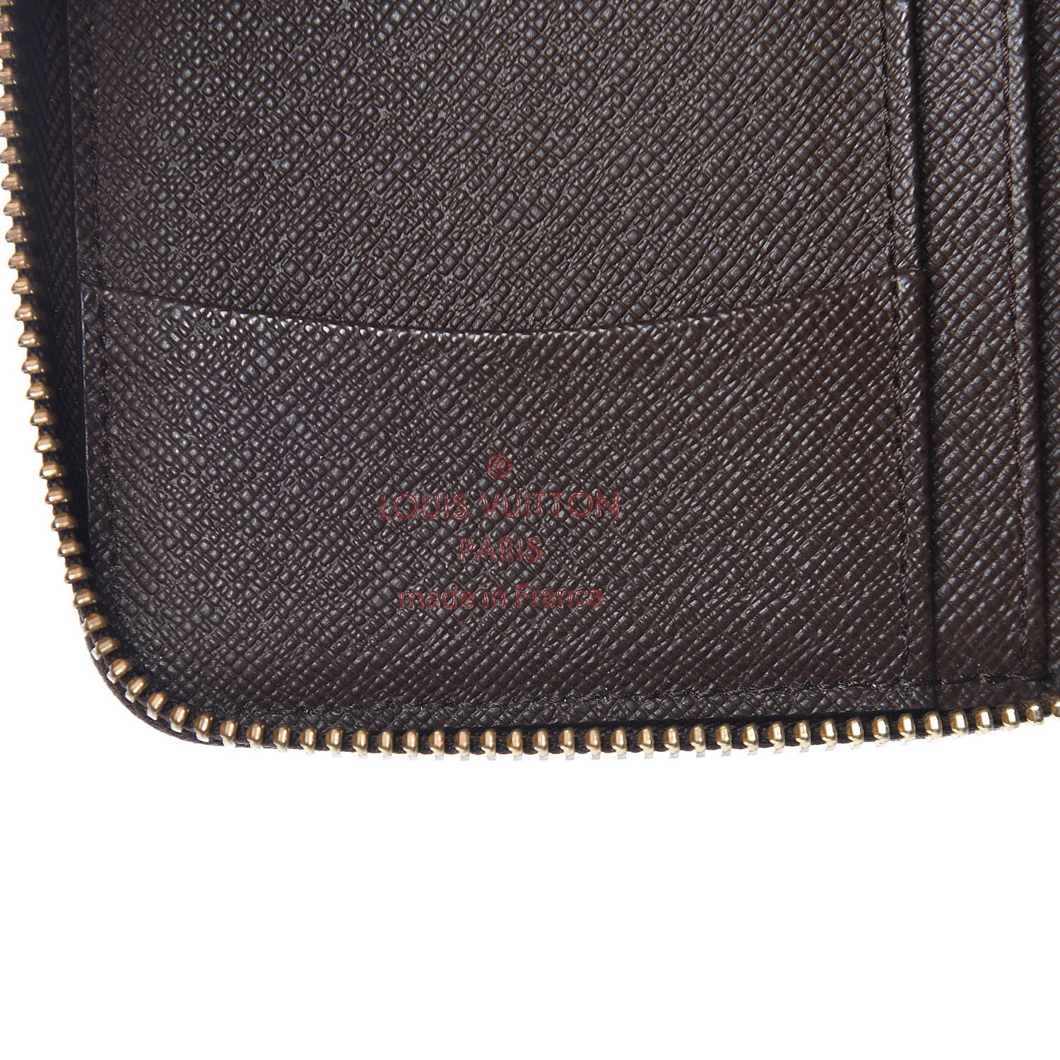Louis Vuitton Damier Ebene Zippy Compact Wallet 7 of 8