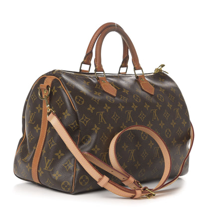 Louis Vuitton Monogram Speedy Bandouliere 35 3 of 18