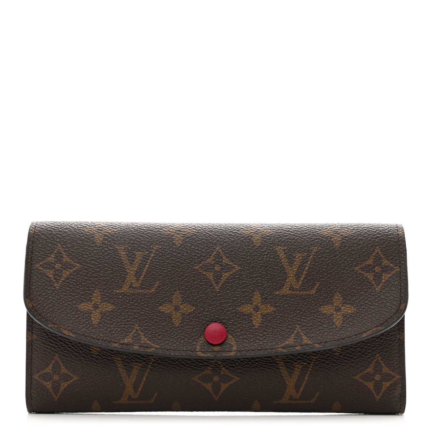Louis Vuitton Monogram Emilie Wallet Fuchsia 1 of 8