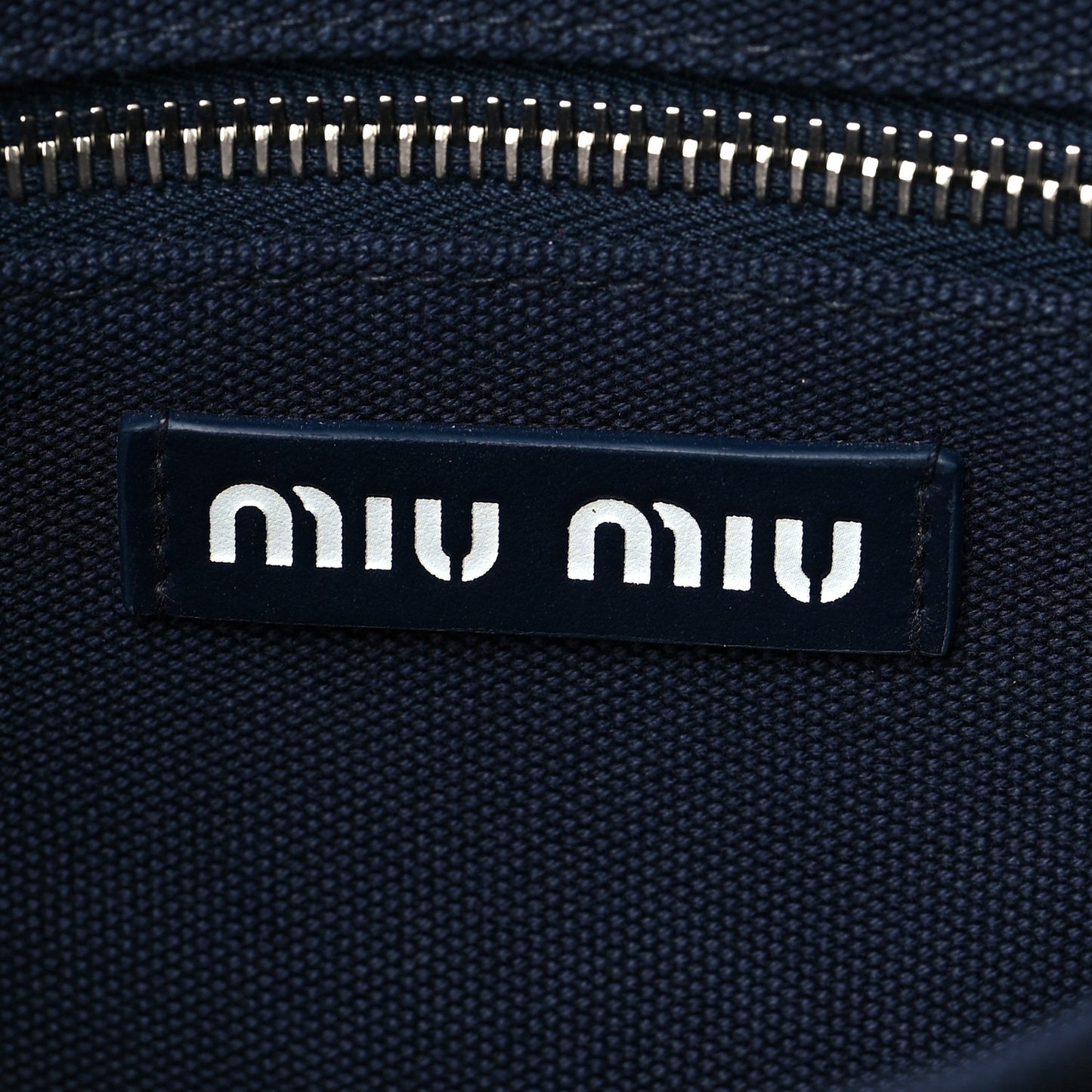 Denim Intreccio Tote Bleu