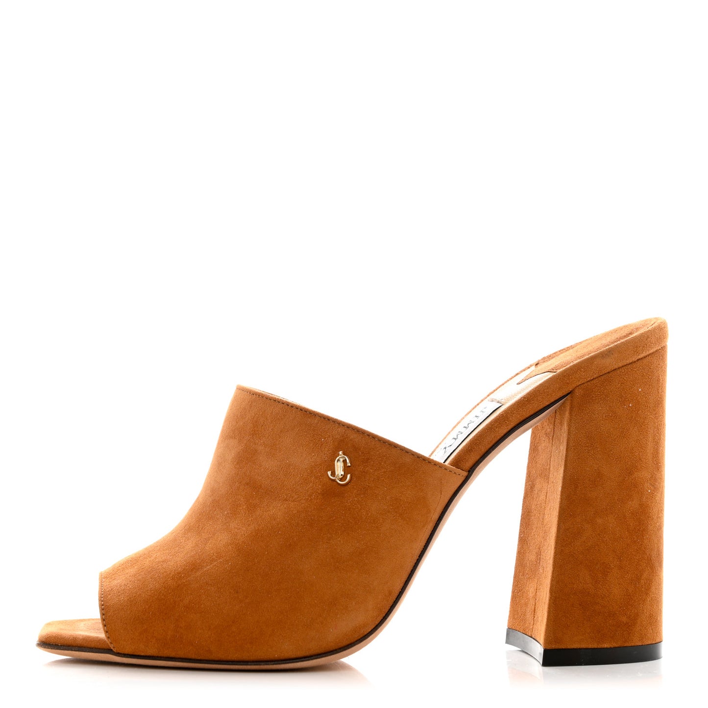 Suede Baia 100 Mules 37 Tan
