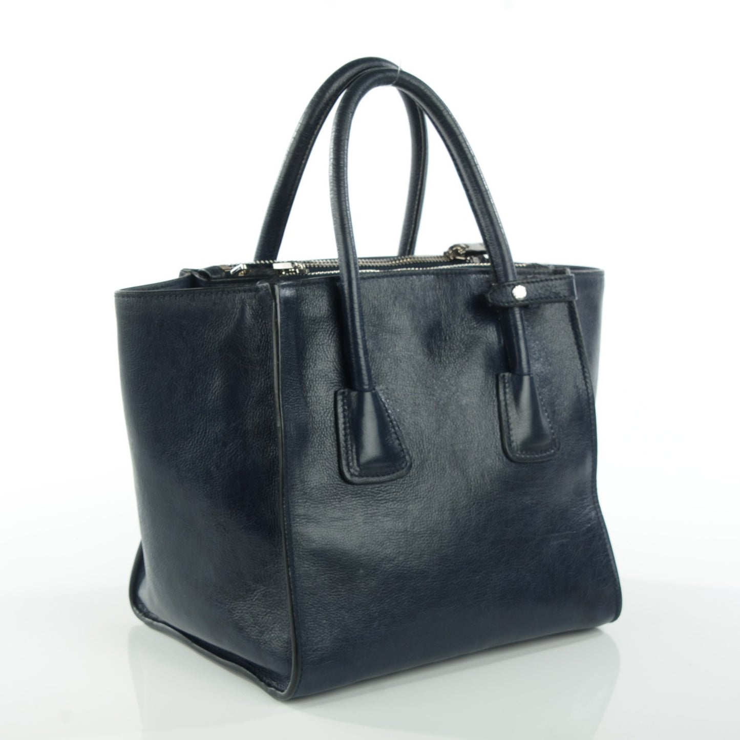Glace Calf Twin Pocket Tote Baltico