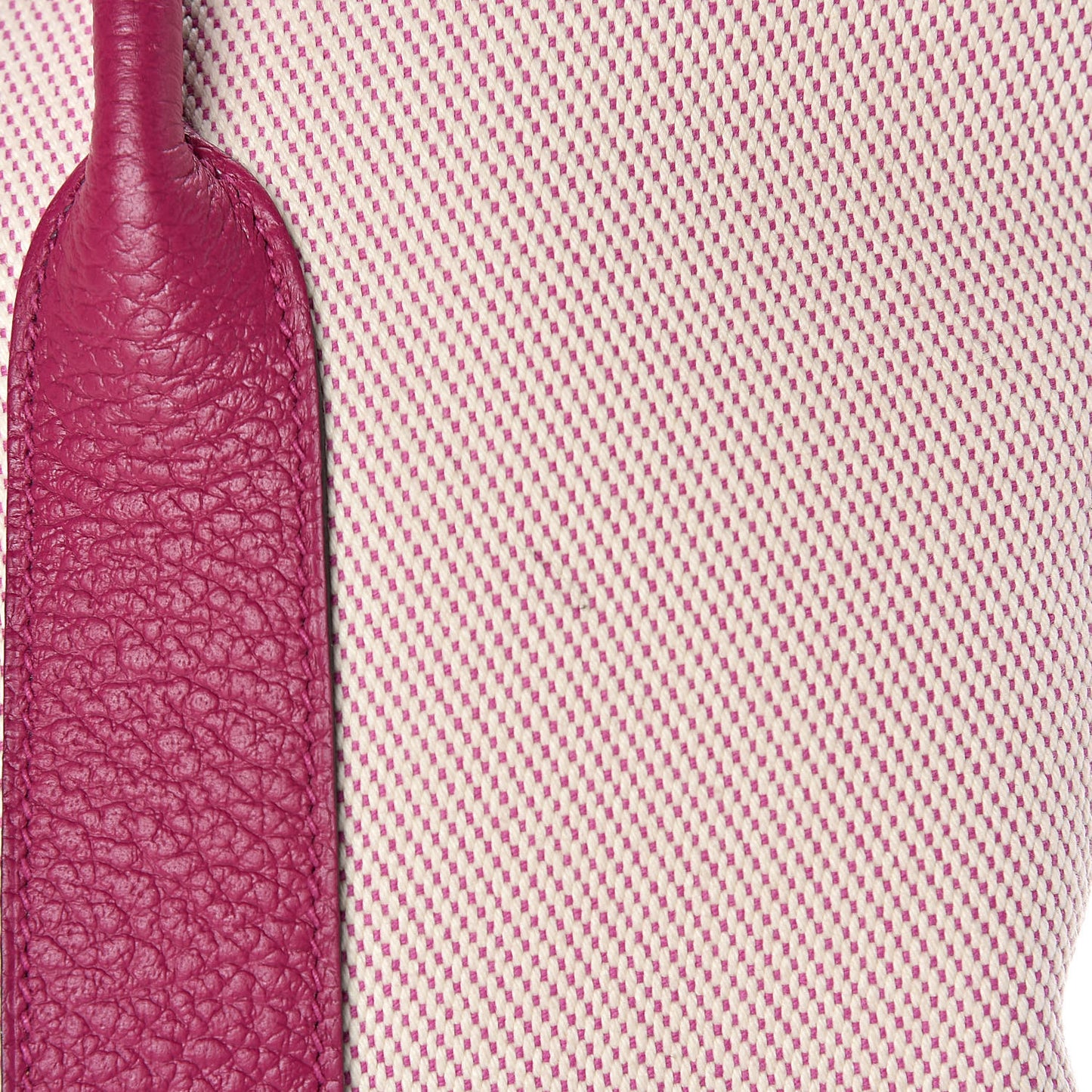 Toile Negonda Garden Party Tote 36 MM Rose Pourpre