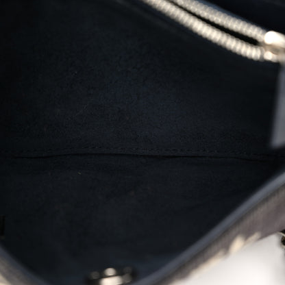 Chanel Canvas Deauville Phone Holder Crossbody Dark Blue 6 of 14