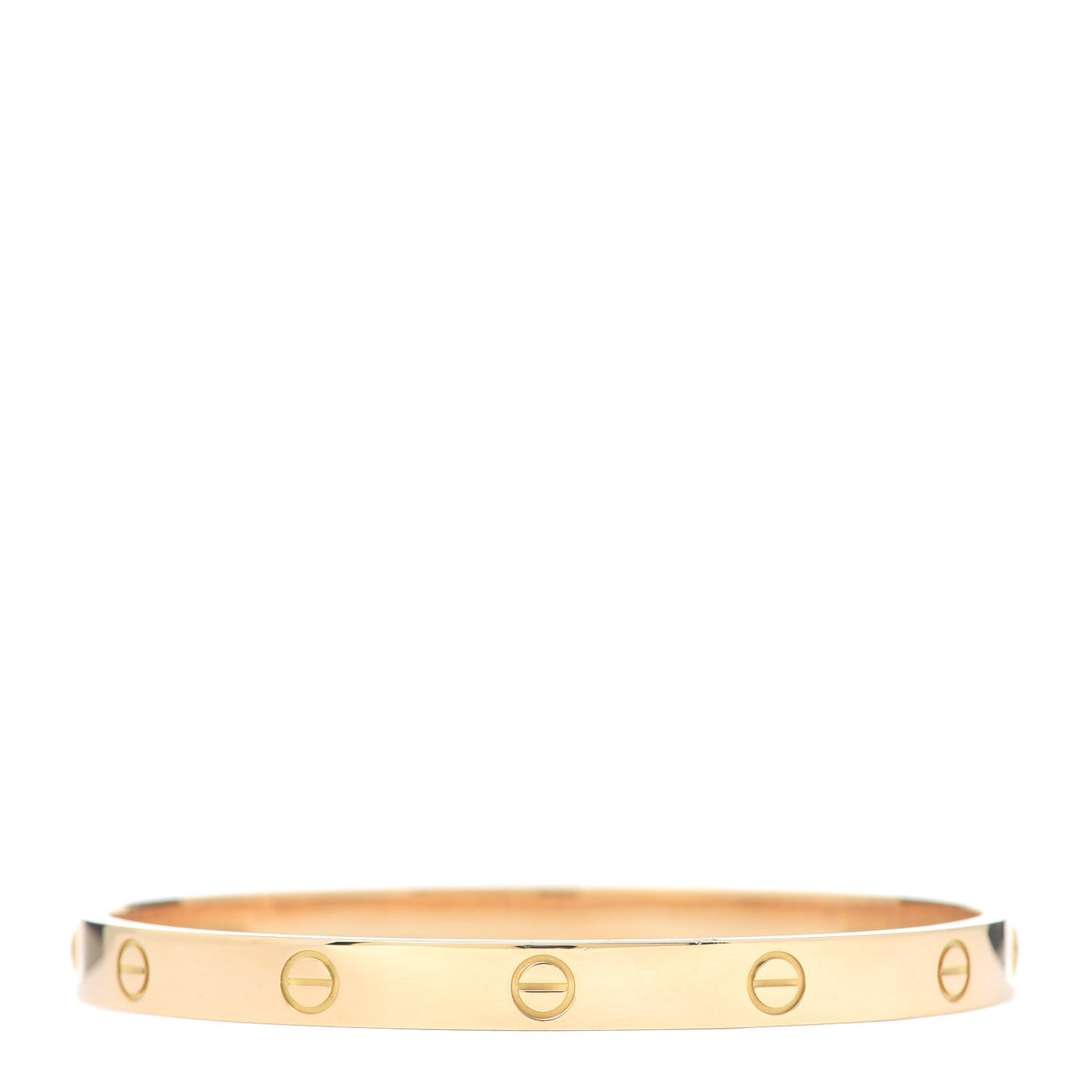 18K Yellow Gold LOVE Bracelet 19