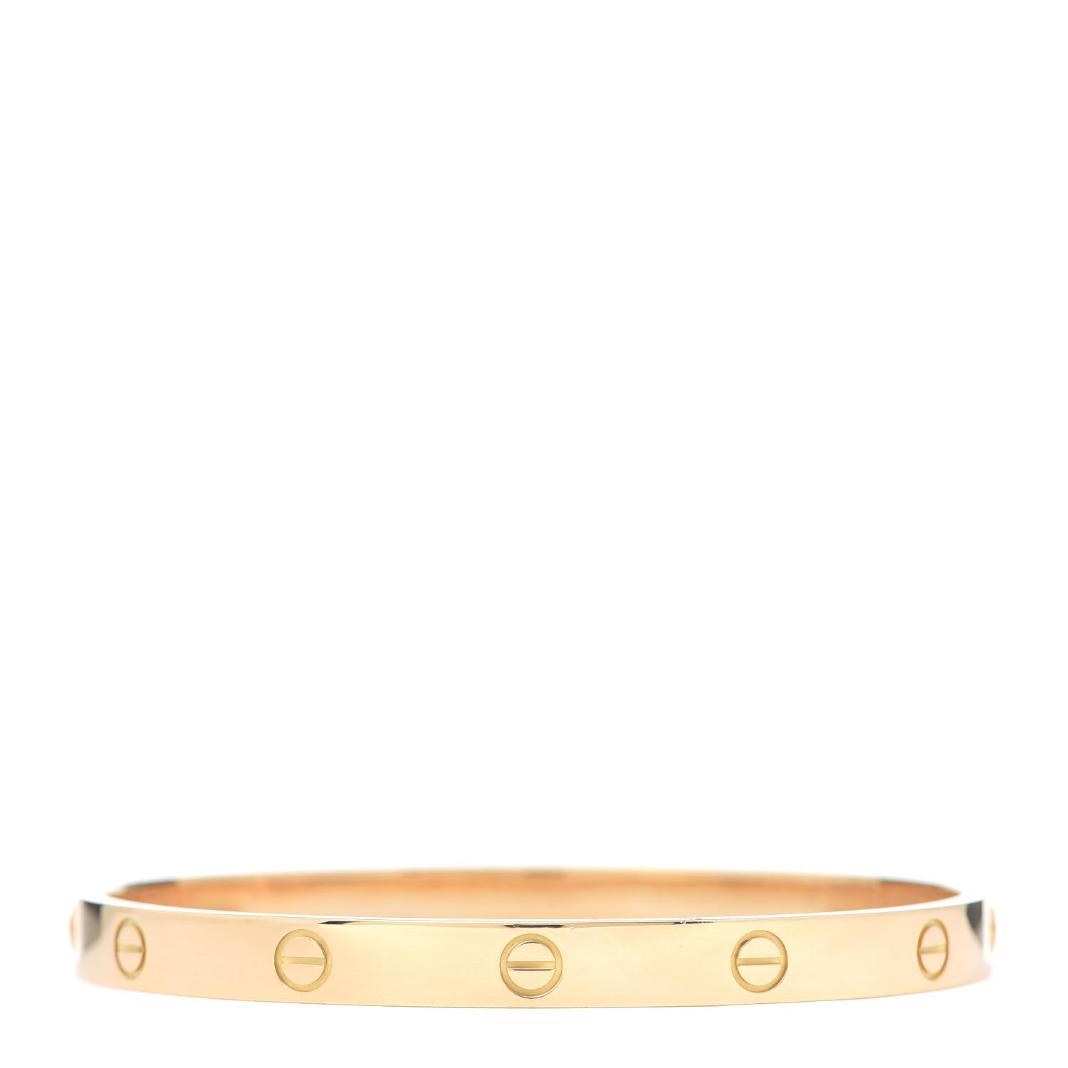 Cartier 18K Yellow Gold LOVE Bracelet 19 3 of 6