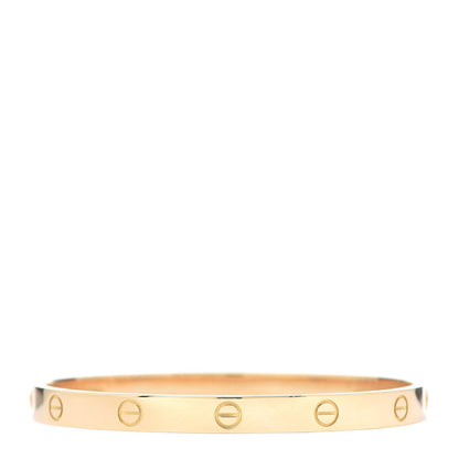 Cartier 18K Yellow Gold LOVE Bracelet 19 3 of 6