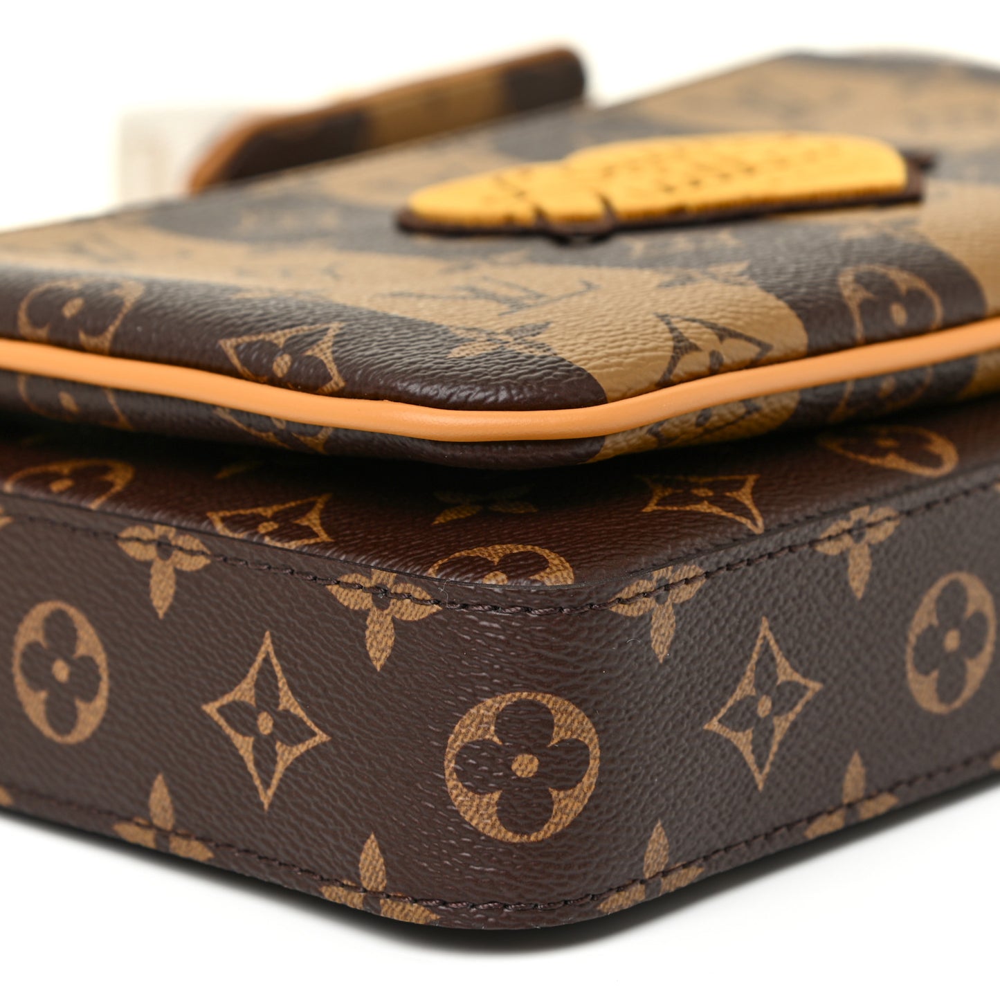 X NIGO Reverse Monogram Stripes Trio Messenger
