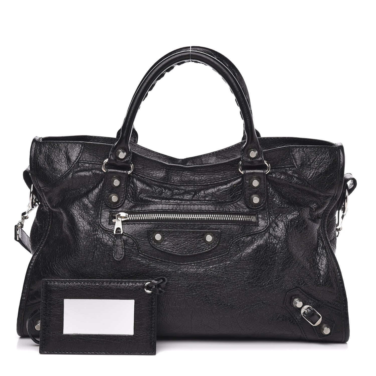Balenciaga Agneau Giant 12 Silver Hardware City Black 1 of 9