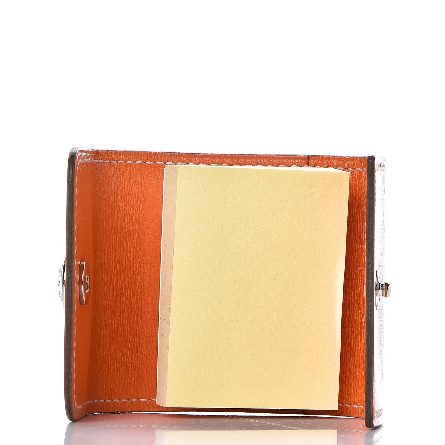 Box Post It Notepad Holder PM Orange