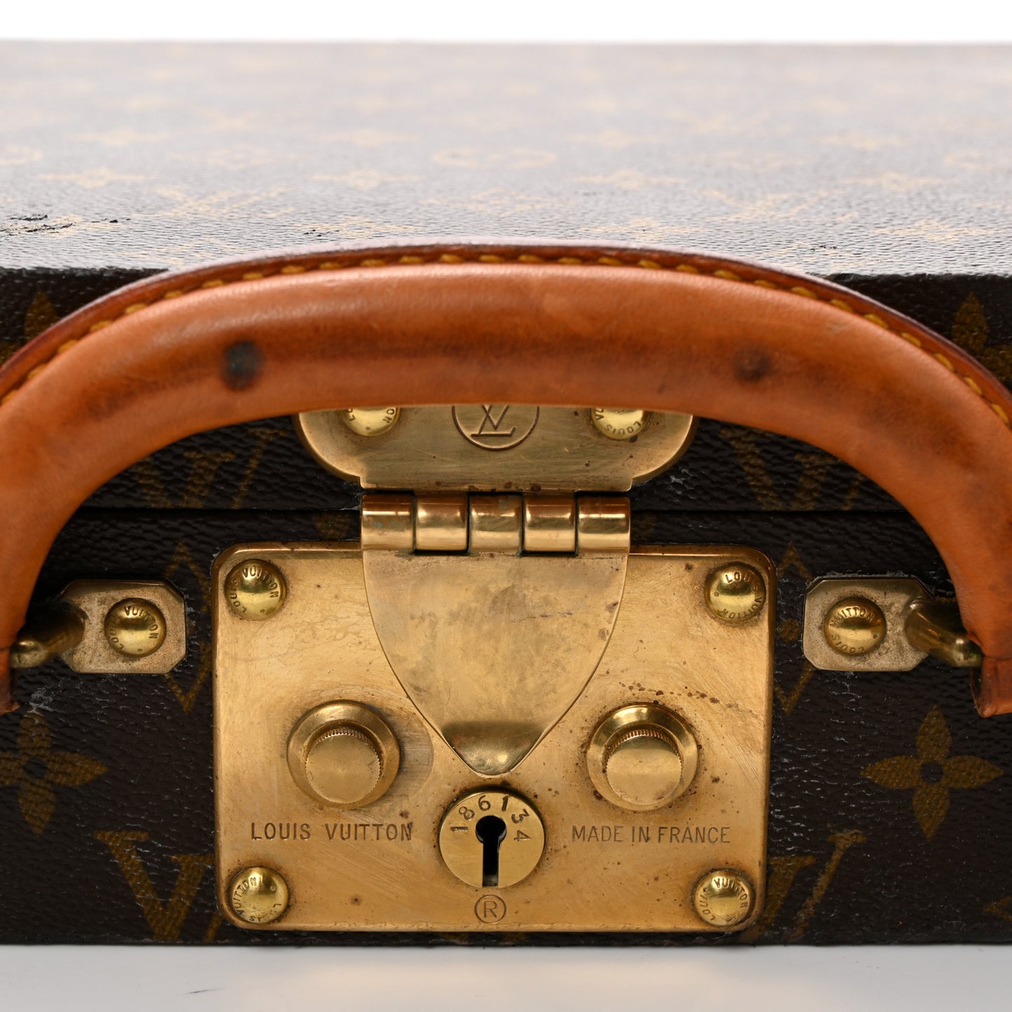 Monogram Jewellery Case Hard trunk