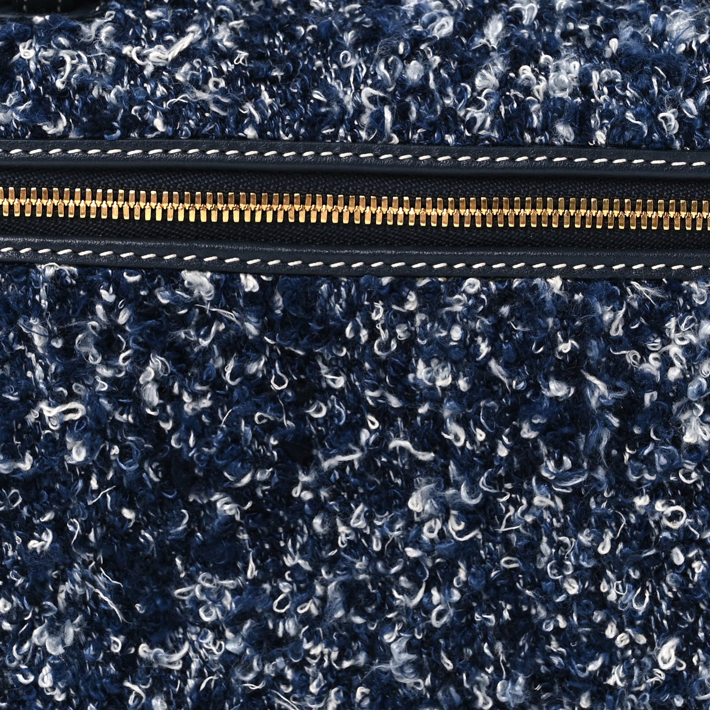 Silk Denim L19 Extra Pocket Pouch Navy