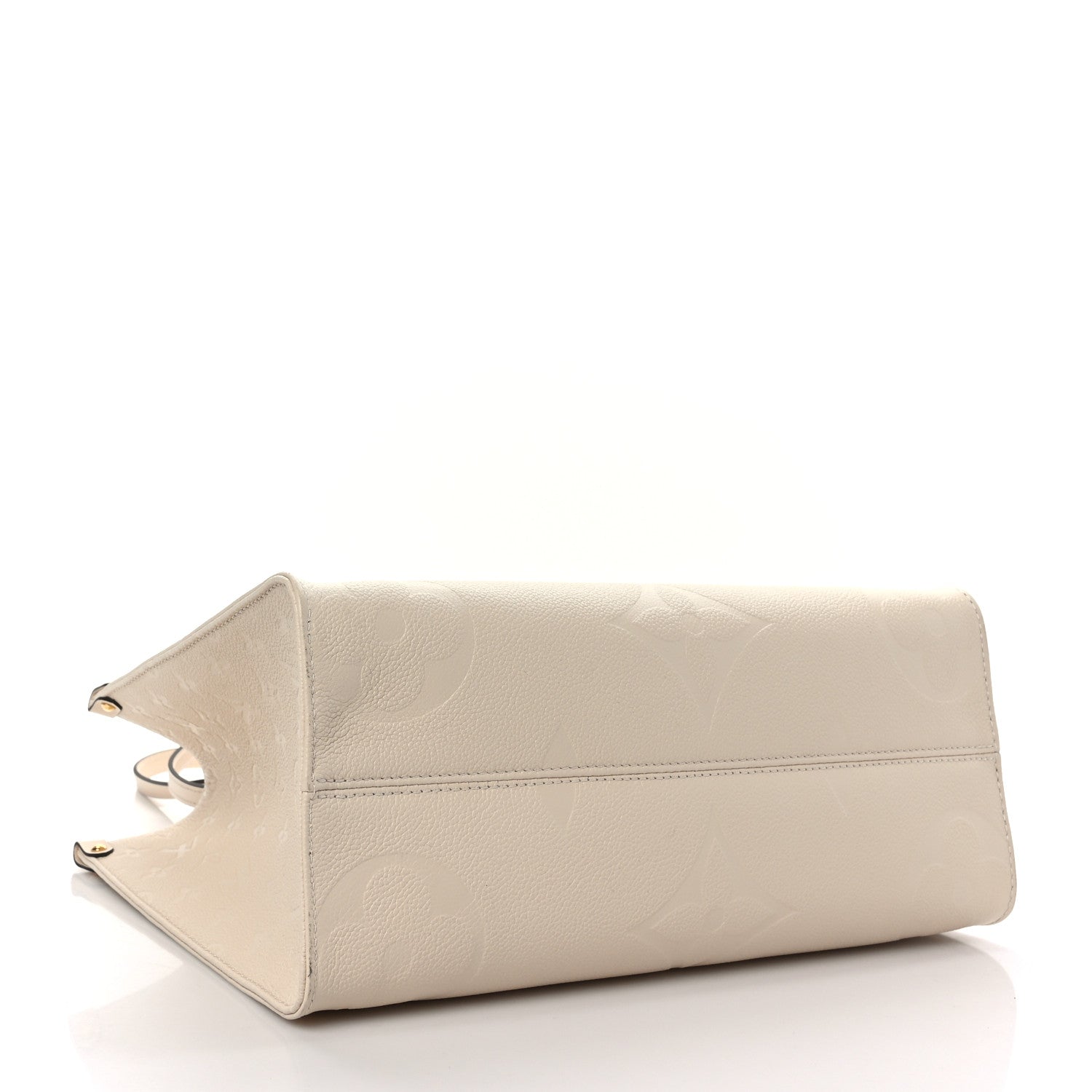Louis Vuitton Empreinte Monogram Giant Onthego MM Creme 4 of 8
