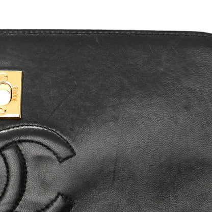 Chanel Lambskin Quilted Medium Single Flap Black 13 of 13