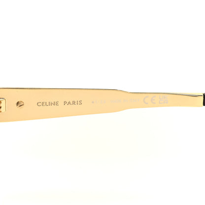 Celine Metal Triomphe 01 Sunglasses CL40235U Gold Green 5 of 7