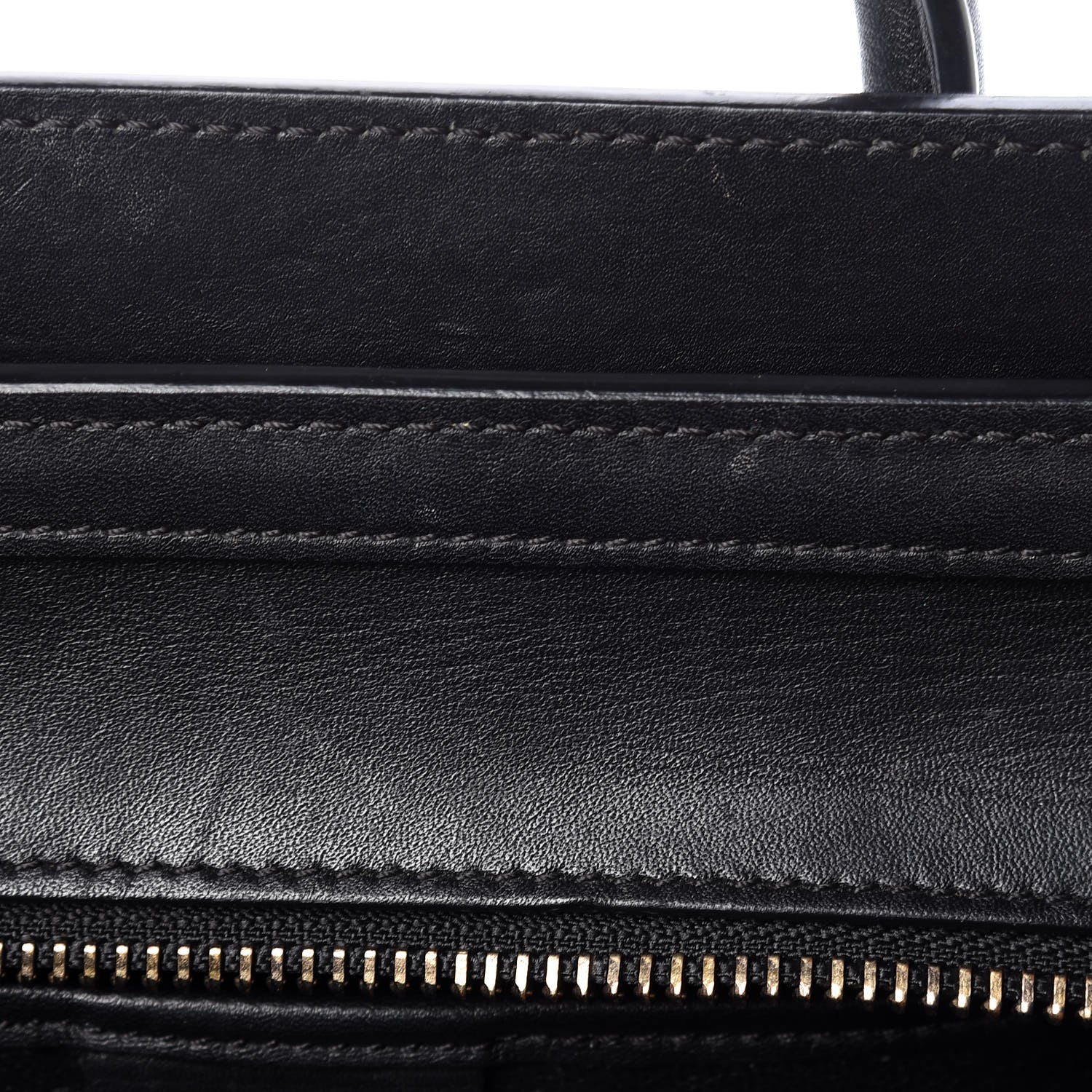 Celine Smooth Calfskin Nano Luggage Black 12 of 16
