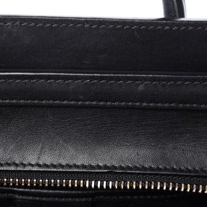 Celine Smooth Calfskin Nano Luggage Black 12 of 16