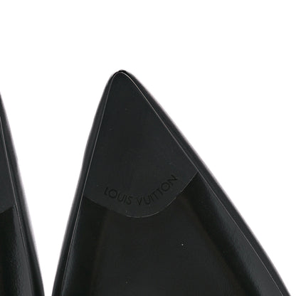 Louis Vuitton Calfskin Call Back Pumps 40 Black 7 of 12
