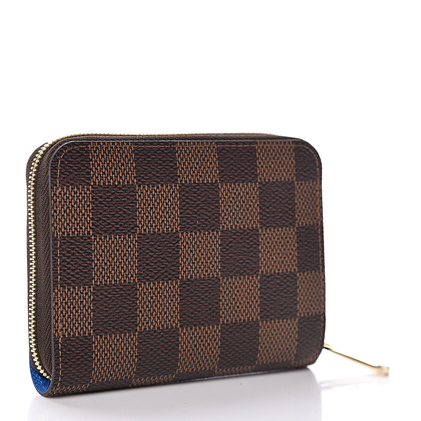 Damier Ebene 2019 Christmas Animation Zippy Coin Purse Blue