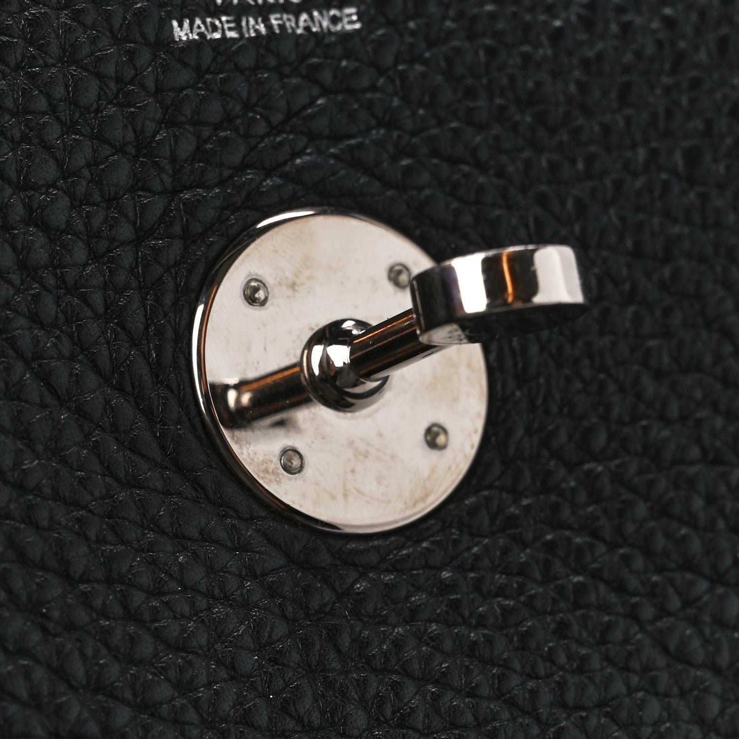 Hermes Taurillon Clemence Lindy 30 Black 13 of 13