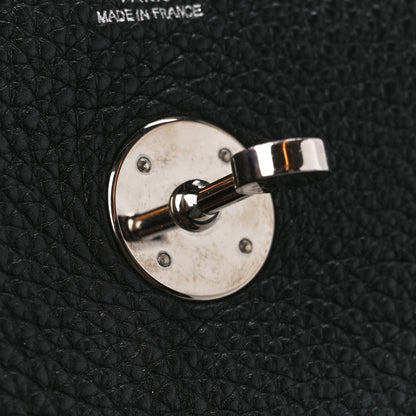 Hermes Taurillon Clemence Lindy 30 Black 13 of 13